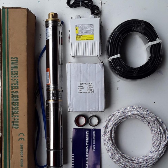 Pompa Air Submersible 3 Dim 0.25 Hp 220 Volt ISANO PUMP
