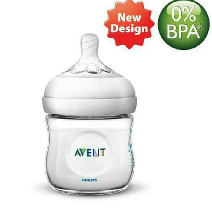 Philips Avent Bottle Natural - Botol Susu Avent Natural 125ml - 1pcs