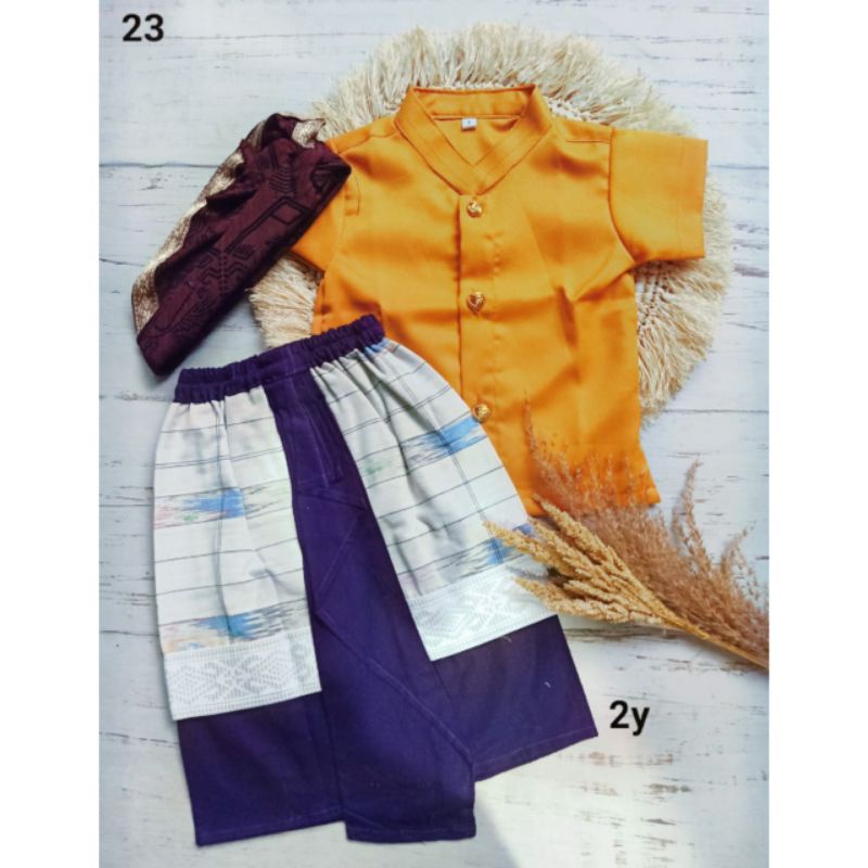 set safari anak 2-3tahun | safari 2tahun | baju adat bali