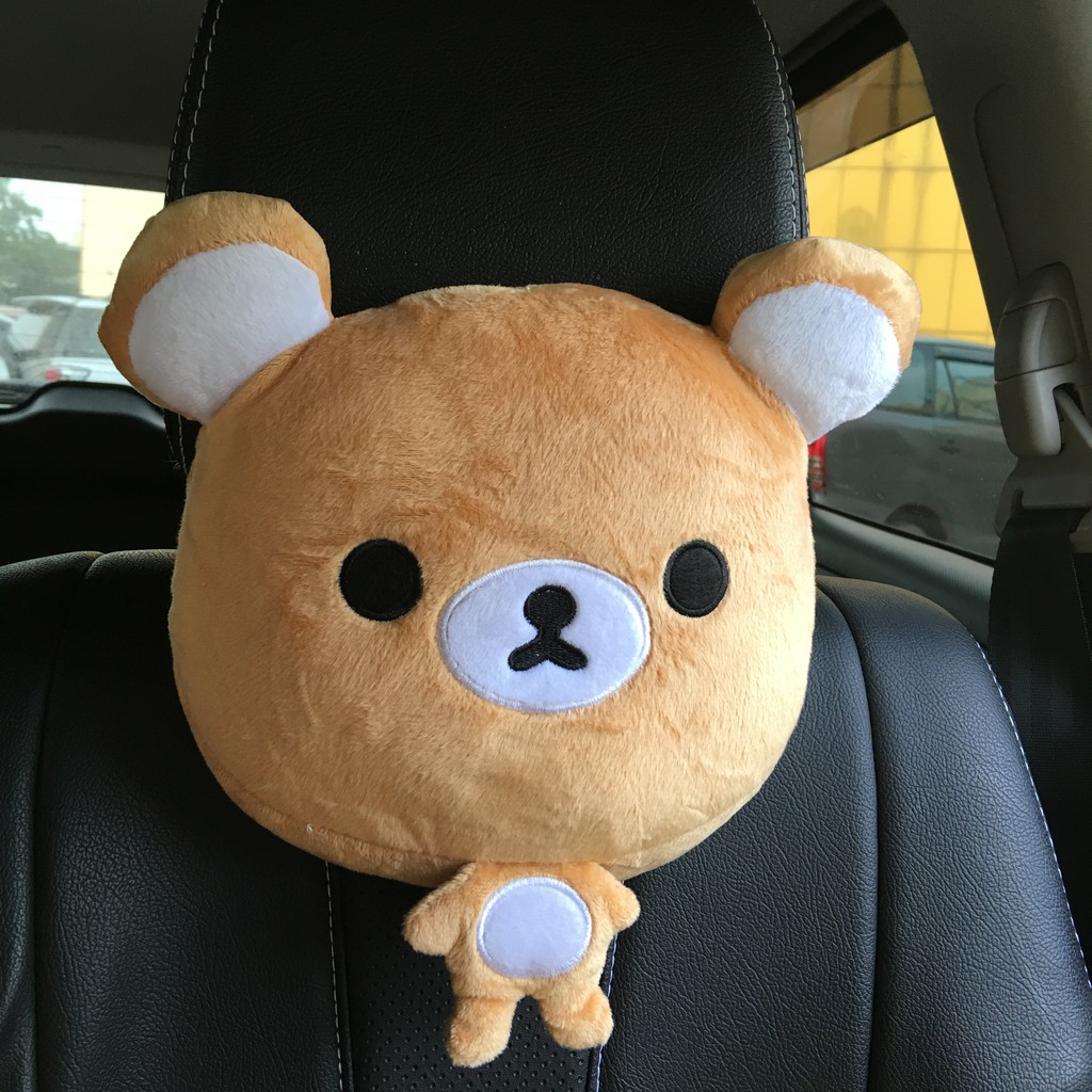  Bantal  Sandaran  RILAKKUMA Jok  Mobil  Kepala  Leher Headrest 