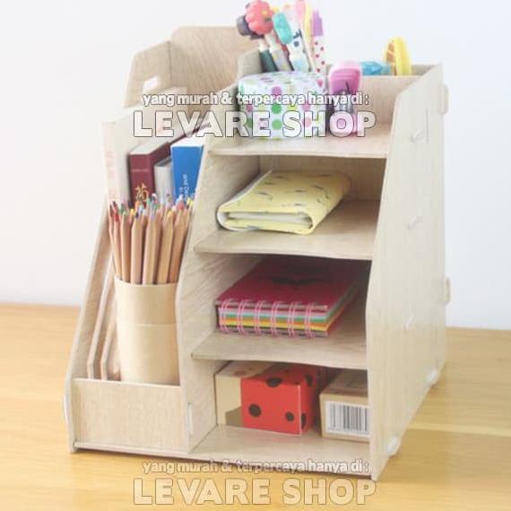 

Office & Stationery | Document Organizer | Book Stationary Storage Rak Mini Meja Buku Majalah Dokumen Alat Tulis | Best Seller