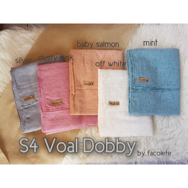 Segi Empat Voal Dobby / Cotton Drop