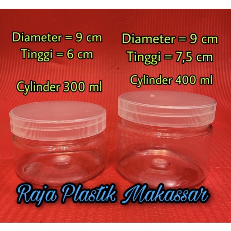 Toples Plastik 300ml / Toples Plastik 400ml