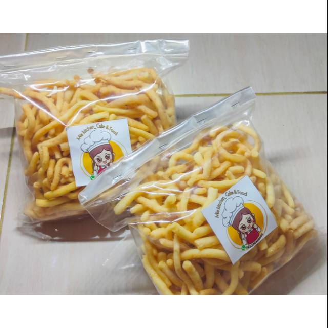 

Jajan telur gabus/kue telur gabus/camilan stik keju