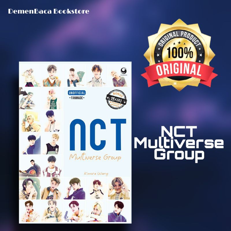 

Buku boyband NCT Multiverse Group Free Postcard dan Poster Member
