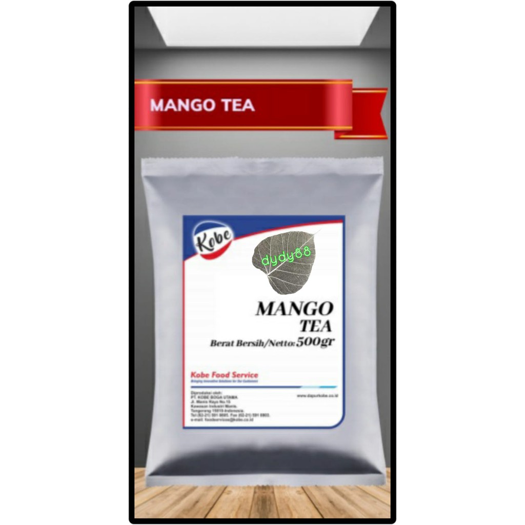 

mango tea kobe 1/2 kg /bubuk teh mangga 500gr/serbuk teh mangga/powder