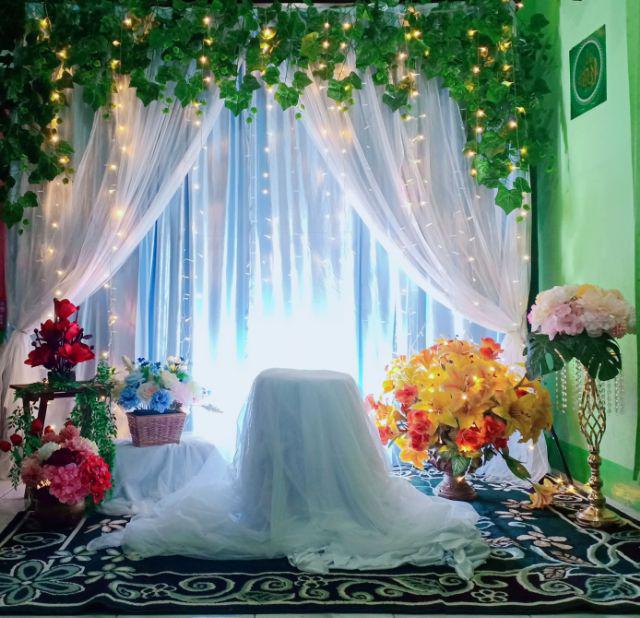 View Dekorasi  Pengantin Sederhana Dari Kain  Images 