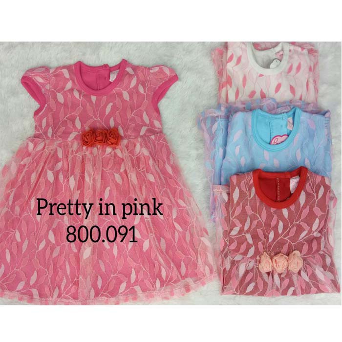 Baju Bayi Perempuan Dress Bayi Gaun Bayi Pretty in