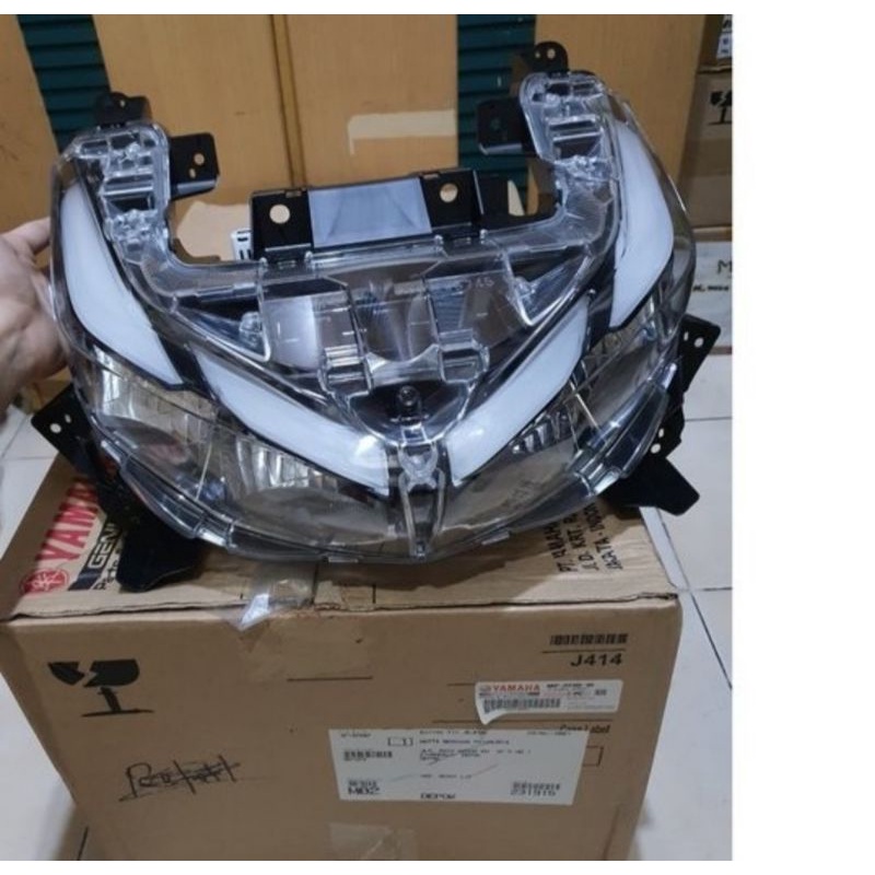 REFLEKTOR LAMPU DEPAN NEW AEROX CONNECTED ASLI ORI YAMAHA BBP H4300 00