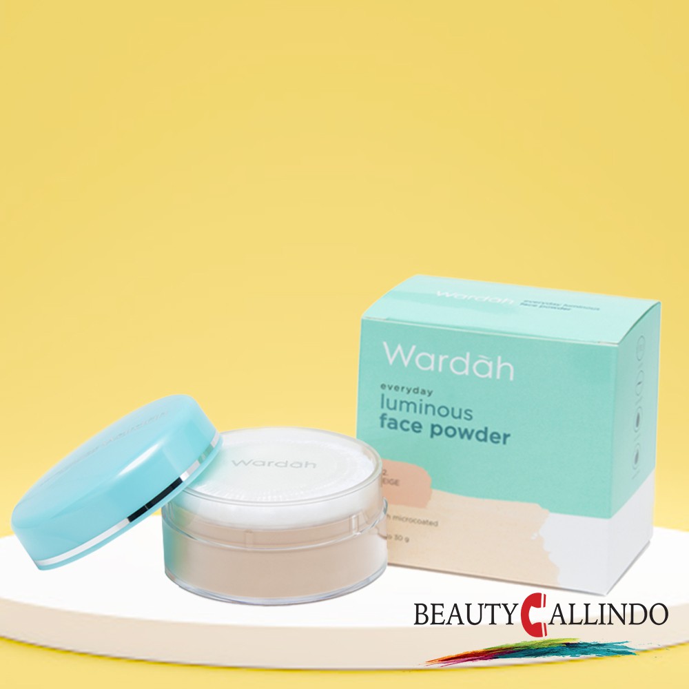 Wardah Everyday Luminous Face Powder 30g | Bedak Tabur