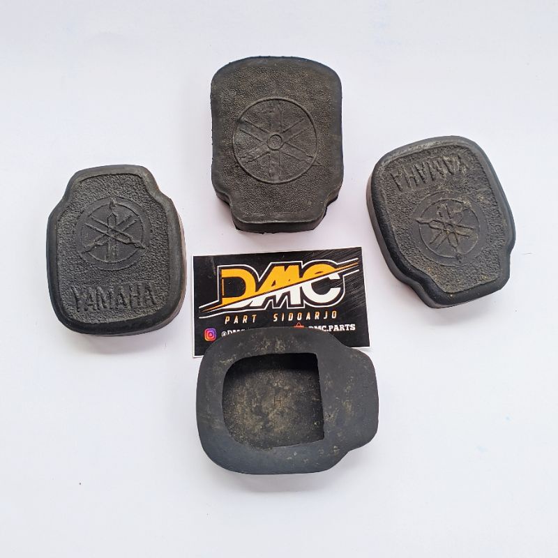 KARET TUTUP TUAS PEDAL REM BELAKANG YAMAHA V50 V70 V75 V80 V100 ALFA SIGMA F1Z R F1ZR RS100 LS3 L2 Y