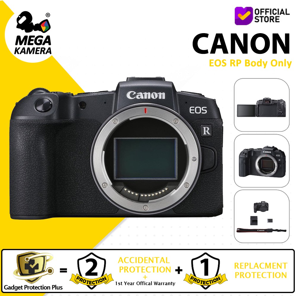 Canon EOS RP Mirrorless Digital Camera (Body Only) / Kamera Canon
