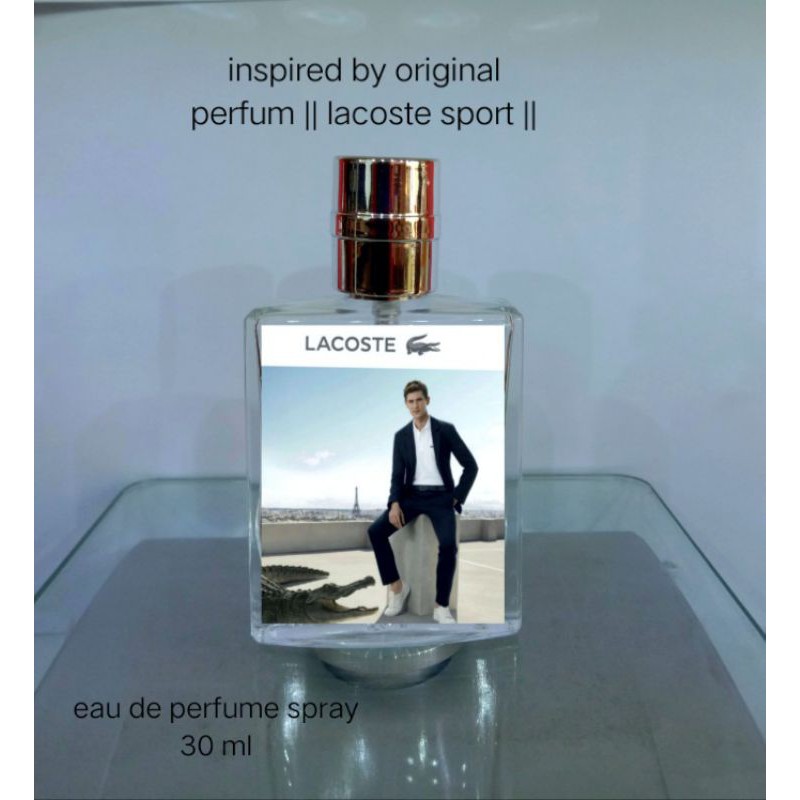 grosir parfum spray 30 ml inspired by original brand perfume lacoste sport
