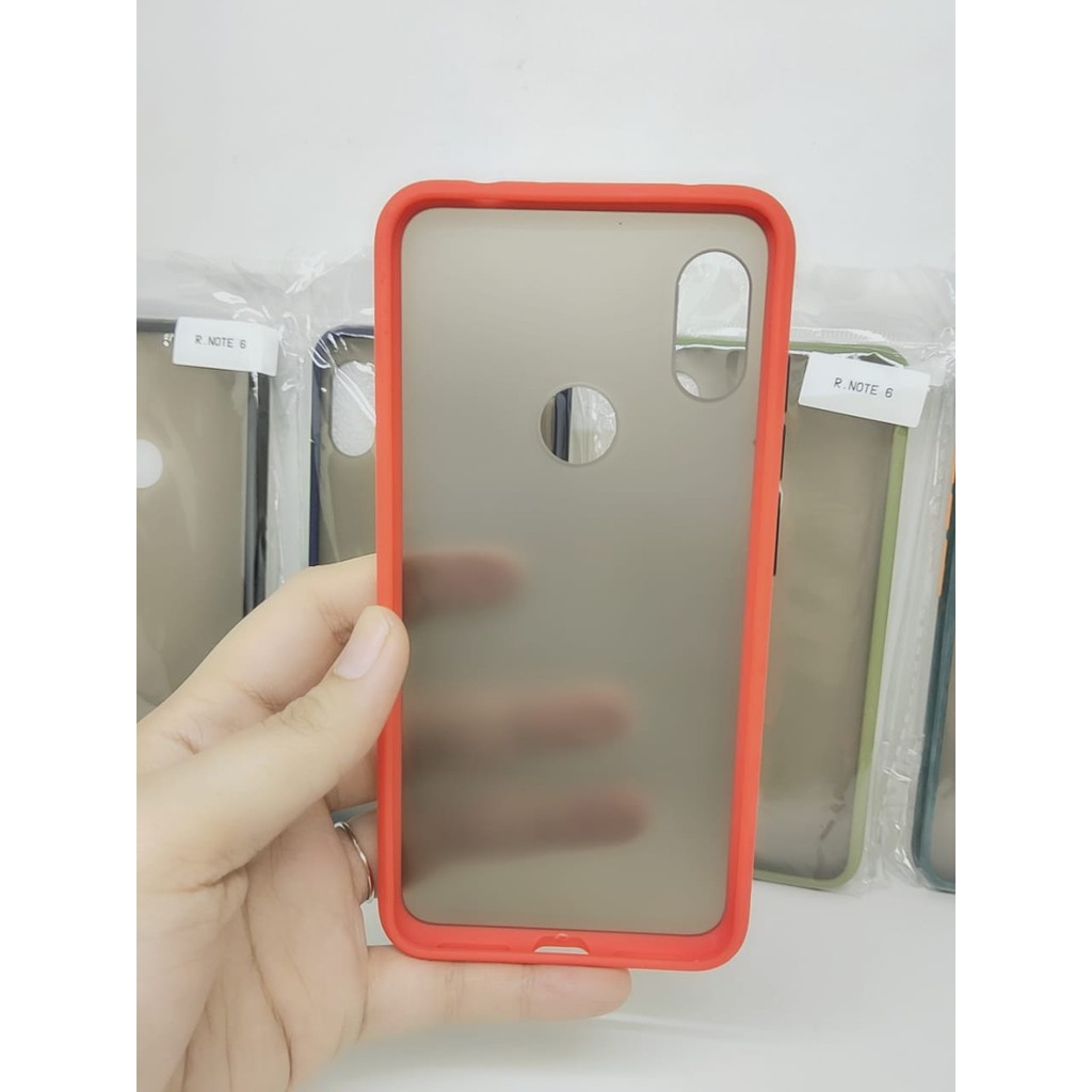 Bumper AERO CASE Redmi Note 6 Pro 6.26 inch Hardcase My Choice List Warna Matte