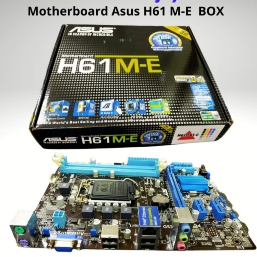 MOTHERBOARD ASUS H61 ME