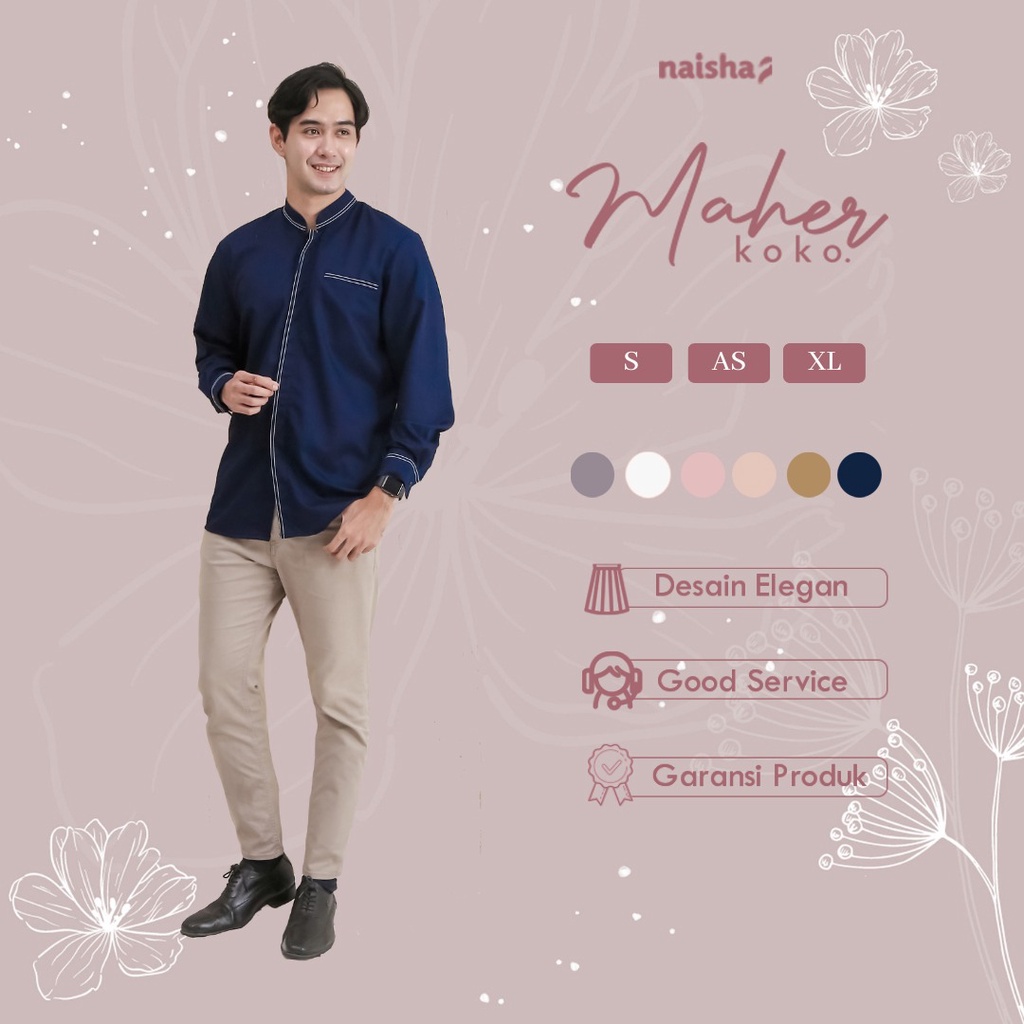 Maher Koko Dewasa by Naishaofficial / Baju Koko Dewasa /Maher Koko Naishaofficial /Maher Koko Naisha