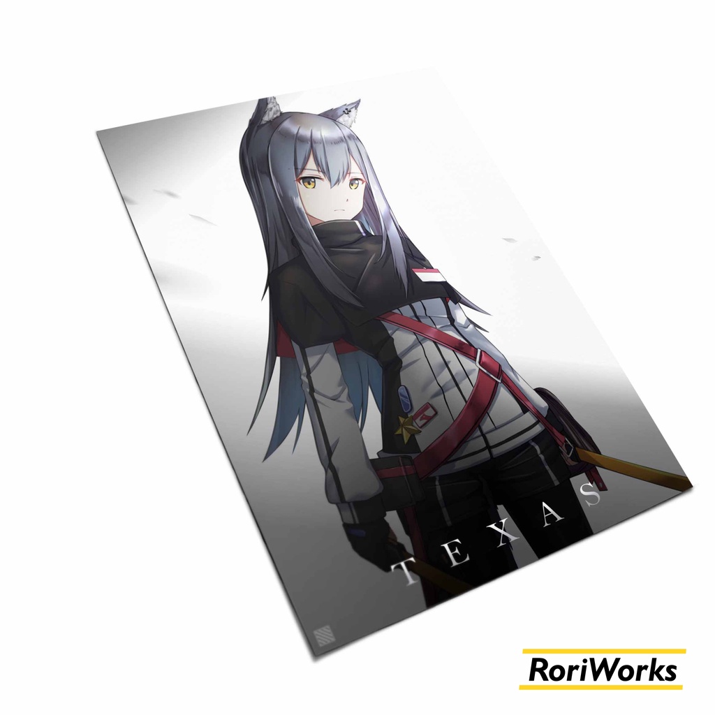 Poster Anime - Texas Arknights