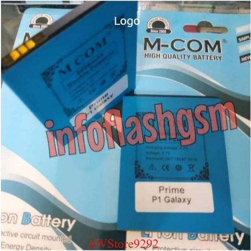 Mcom Battery Batre Baterai Double Power Mcom Prime P1 Galaxy