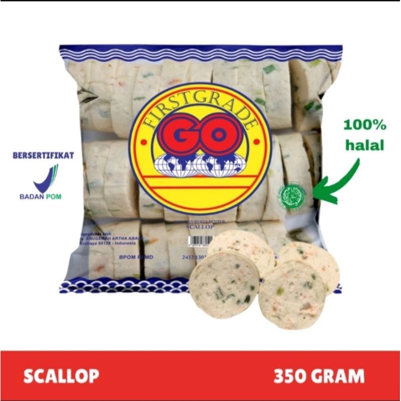 Jual Go Scallop Go Siomay Ikan Dan Go Kekian Ikan 500gr Shopee Indonesia