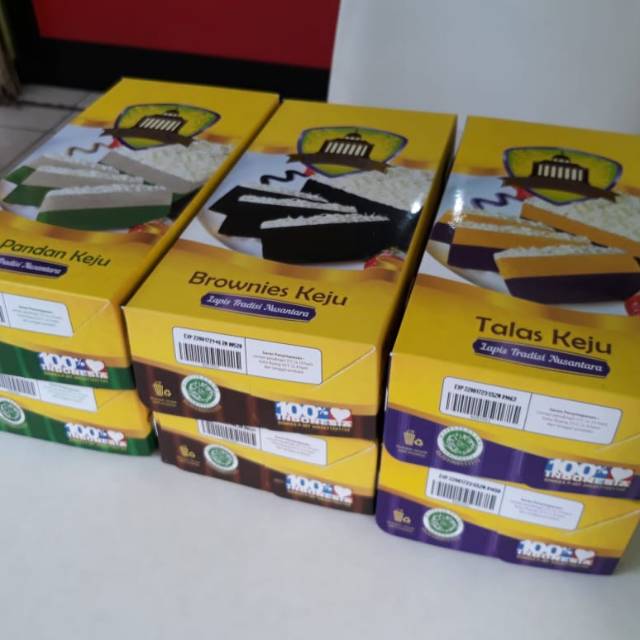 Jual Mitra Resmi Lapis Talas Bogor Botani by Sangkuriang Talas Keju