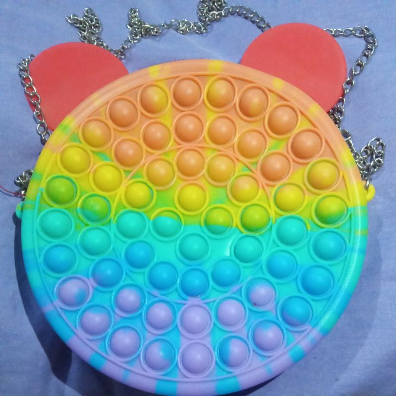 tas pop it ukuran sedang