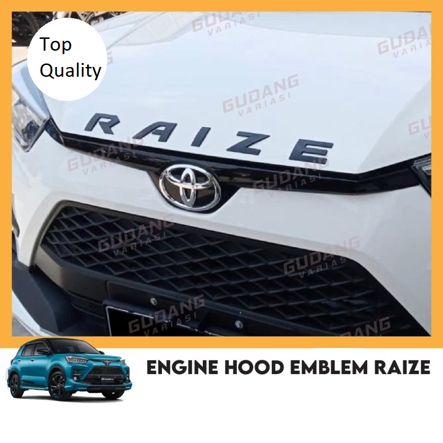 Emblem Kap mesin Raize