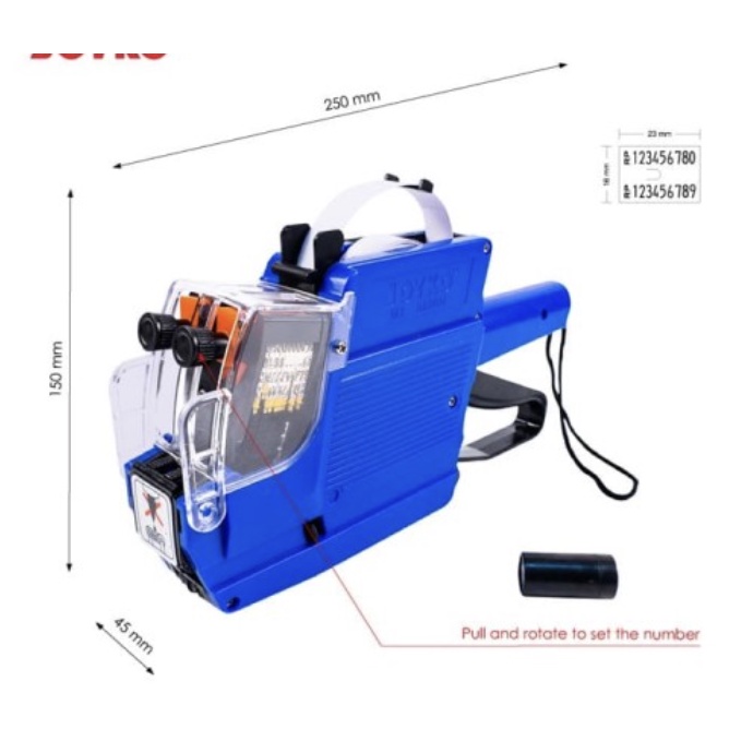 

Labeller / Alat Label Harga Joyko MX-6600N / 10 Digits