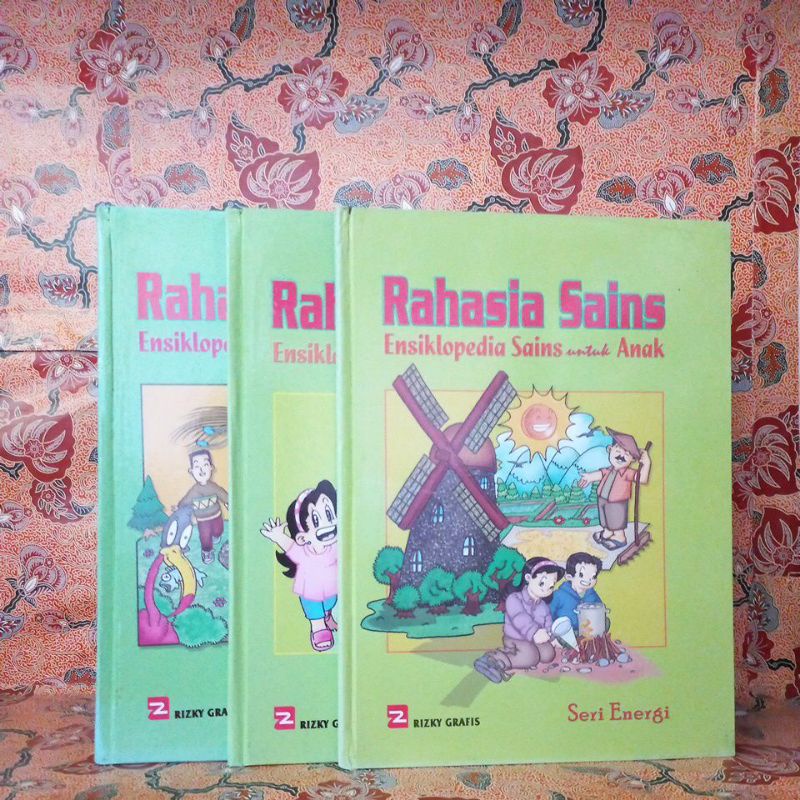 Buku Pengetahuan Anak - Rahasia Sains (Ensiklopedia Sains Untuk Anak)