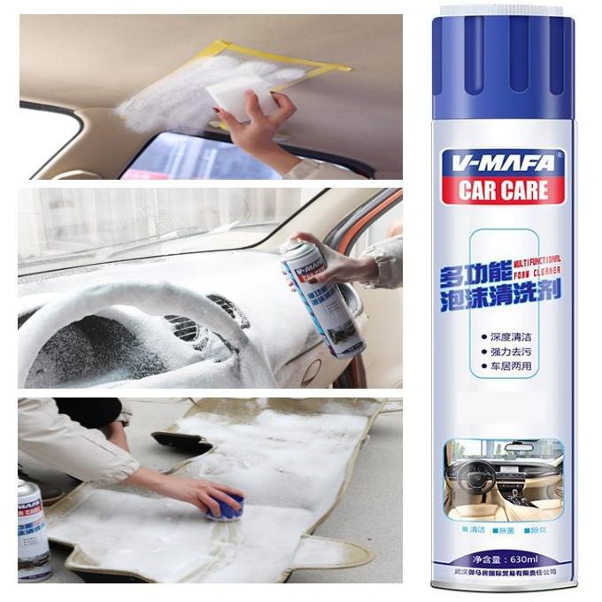 All Clear Interior Mobil Foam Pembersih Serbaguna