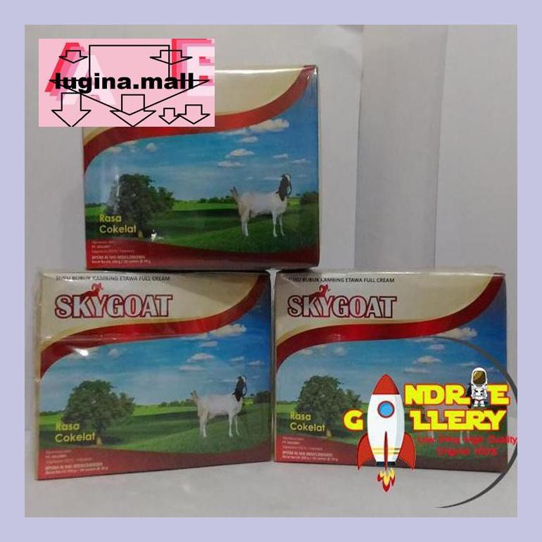 

Lugeypsum Skygoat Susu Bubuk Kambing Etawa Full Cream Rasa Coklat | Sky Goat Ori S30Luu