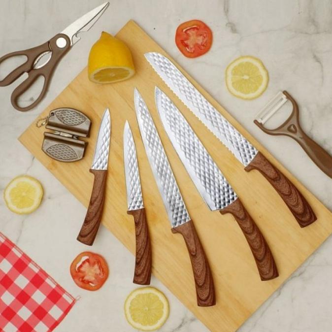 

Professional Knife Set - Perlengkapan Pisau Dapur Idealife Il163 Adriabilla