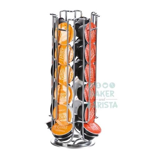 

Dolce Gusto capsule rack holder stainless Rotate isi 24 capsule kapsul bakernbar99 Ayo Beli