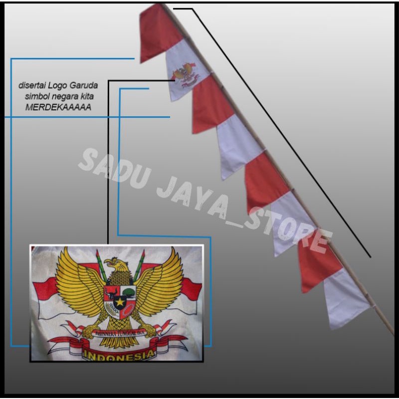 UMBUL UMBUL WARNA WARNI ISI 10 PCS/BENDERA UMBUL UMBUL/BENDERA UMBUL UMBUL WARNA WARNI/BENDER UMBUL 