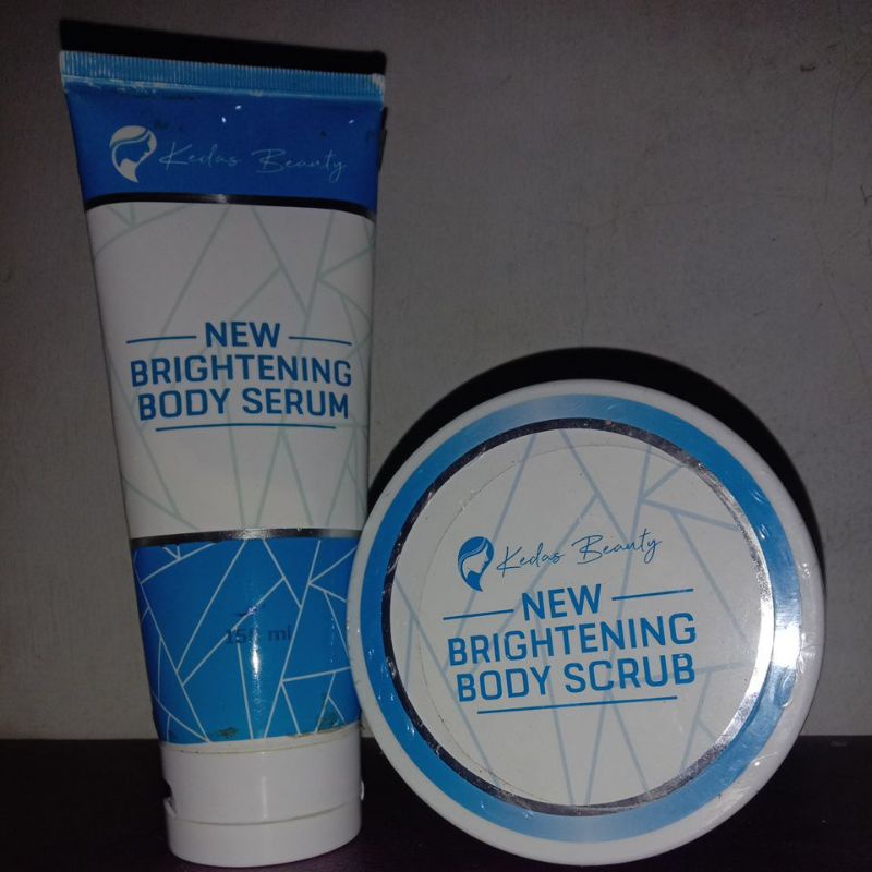 Kedas Beauty Sabun / Gold Jelly / Body Serum / body scrub/ kedas beauty medan/ original BPOM-Scrub, serum