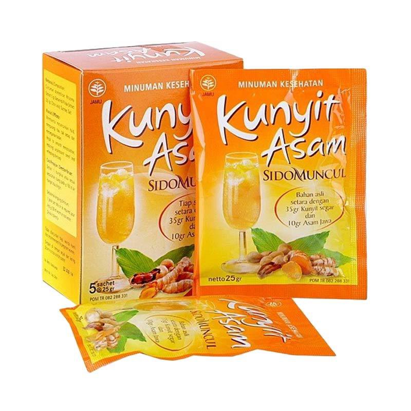 SIDOMUNCUL Kunyit  Asam Minuman Kesehatan 5pcs x 25gr 1 