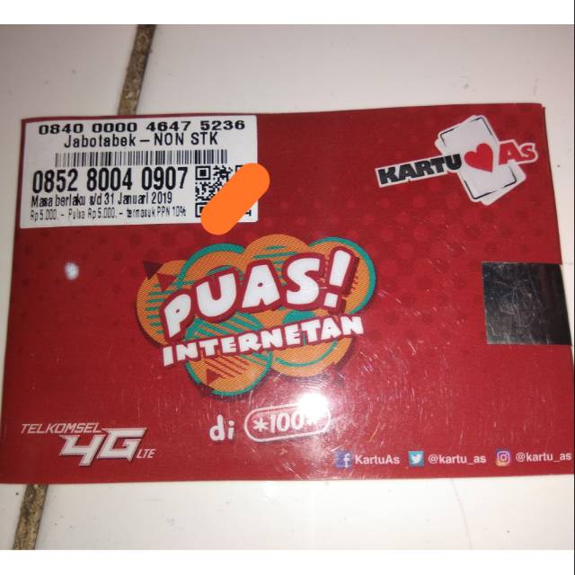 Nomor cantik As *0852-8004-0907*