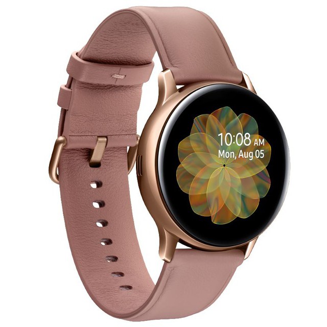 Samsung Galaxy Watch Active 2 40mm - Stainless Steel Gold - Garansi Resmi 1 Tahun