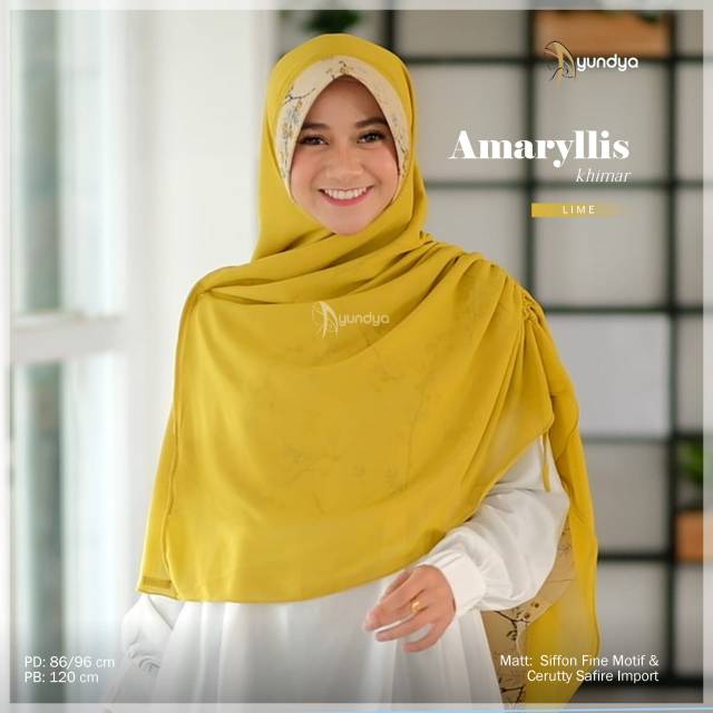 KHIMAR AMARILIS KHIMAR TWOTONE ||  AYUNDYA