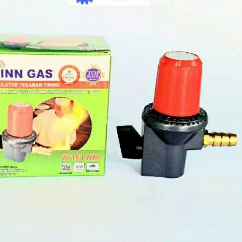 Winn Gas . 181 Meter , Win Gas  . Regulator LPG  , Tekanan Tinggi , Regulator Restoran