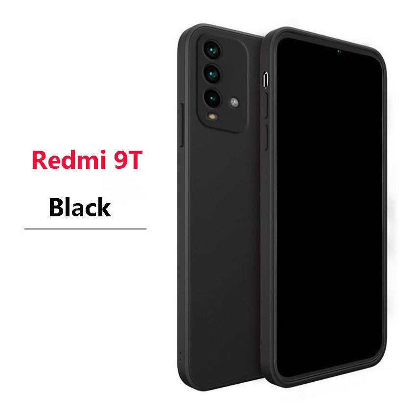 Soft Case Redmi 9T Liquid Silikon Slim Skin Candy Macaron Bludru