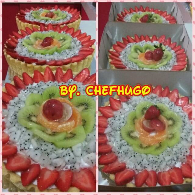 

Fruits eggtart
