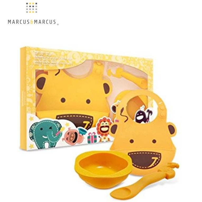 Marcus&amp;Marcus Alat Makan Baby Feeding Gift Set