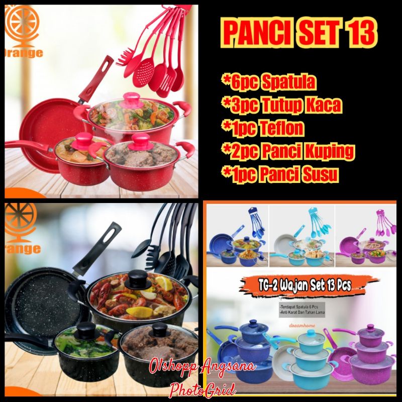 panci set 13pcs