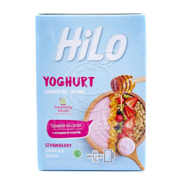 

HILO YOGHURT SMOOTHIE SACHET STRAWBERRY 30 GR