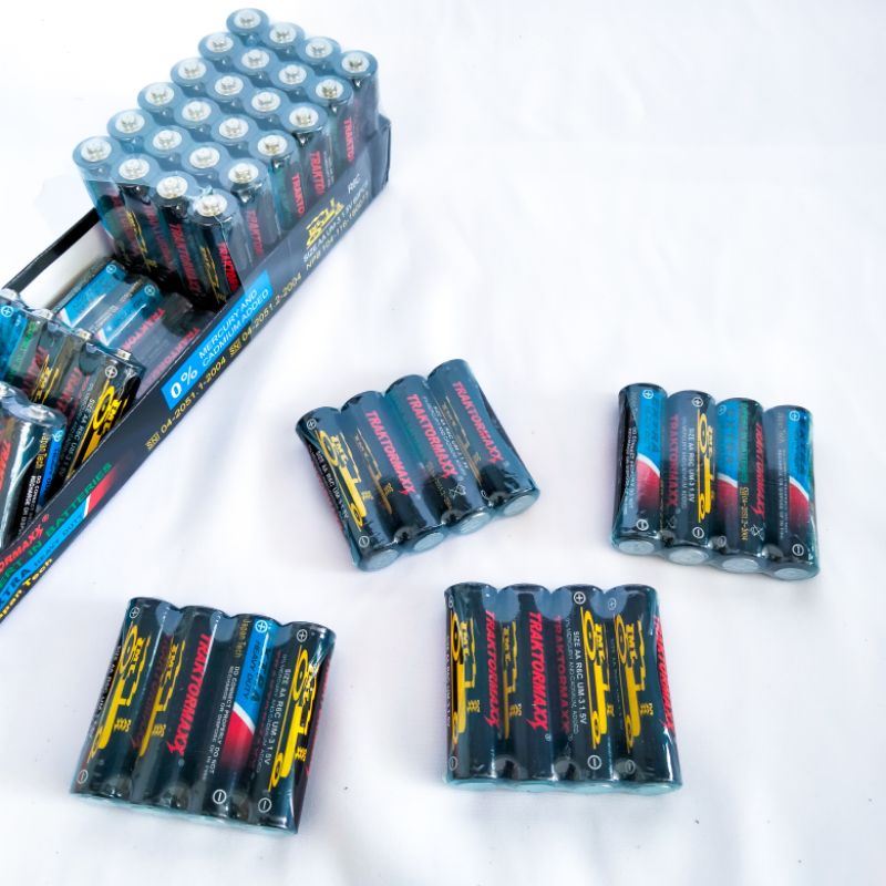 baterai traktor maxx AA 1.5v MURAH batu Mainan anak jam dinding baterai taktormaxx SNI ABC termurah 