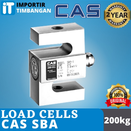 LOAD CELL SBA200KG/ LOAD CELL CAS BSA 200KG New Original Garansi