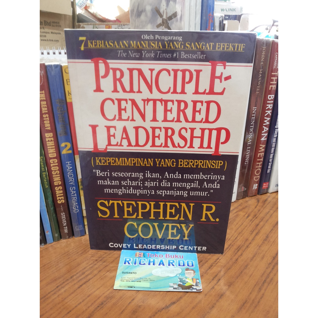Buku Principle Centered Leadership --- Stephen R. Covey