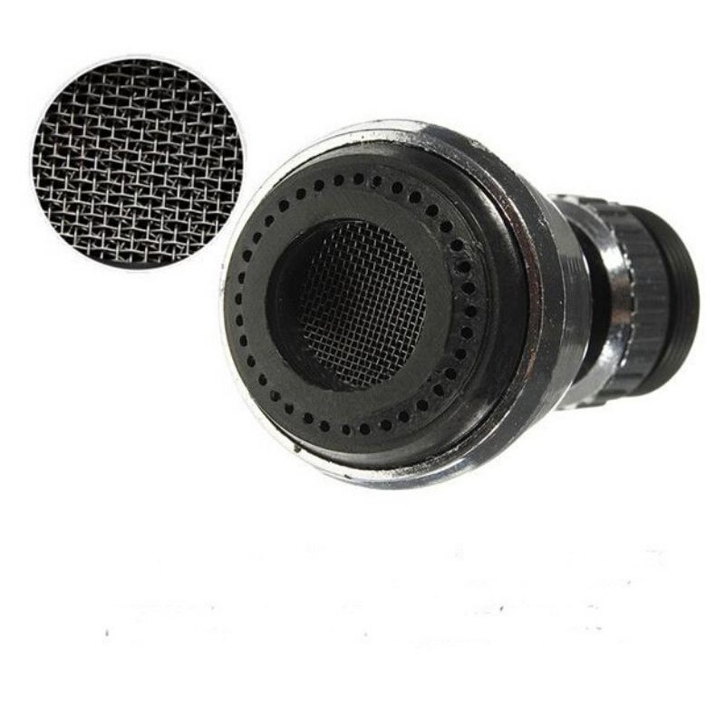 Filter Keran Air Aerator 360 Rotate - Silver