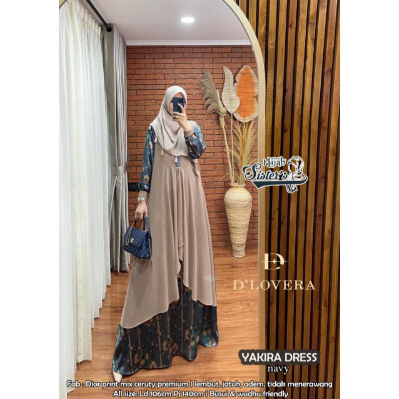 YAKIRA DRESS BY D'LOVERA HIJAB SISTER