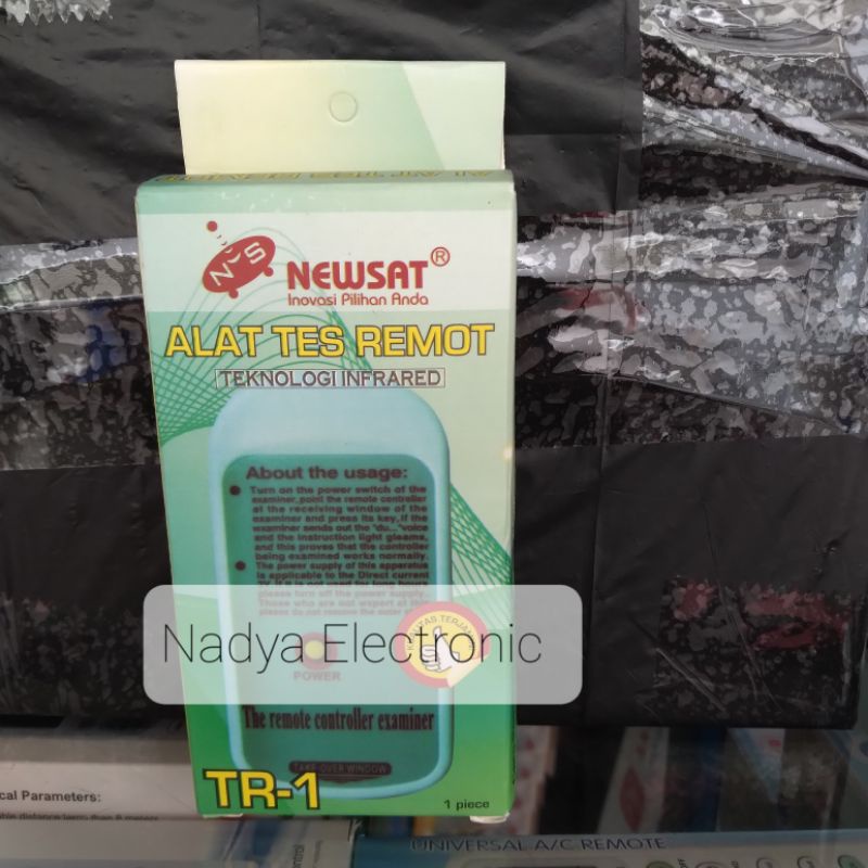 ALAT TEST REMOT NEWSAT TR 1 ORIGINAL